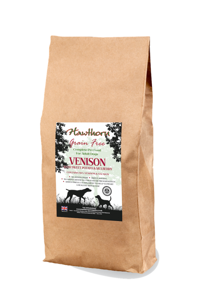 Grain Free Venison Dog Food With Sweet Potato And Mulberry Hawthorn