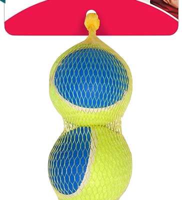 Kong ultra squeakier tennis balls medium 3 pack