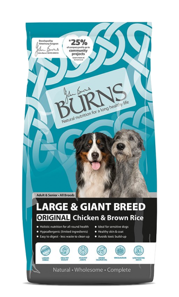 Burns Large & Giant Breed Original Chicken and brown rice