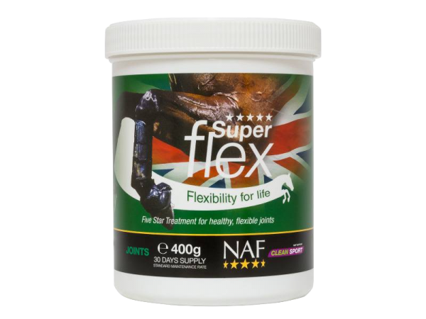 NAF Superflex five star horse and pony joint aid supplement 400g pack