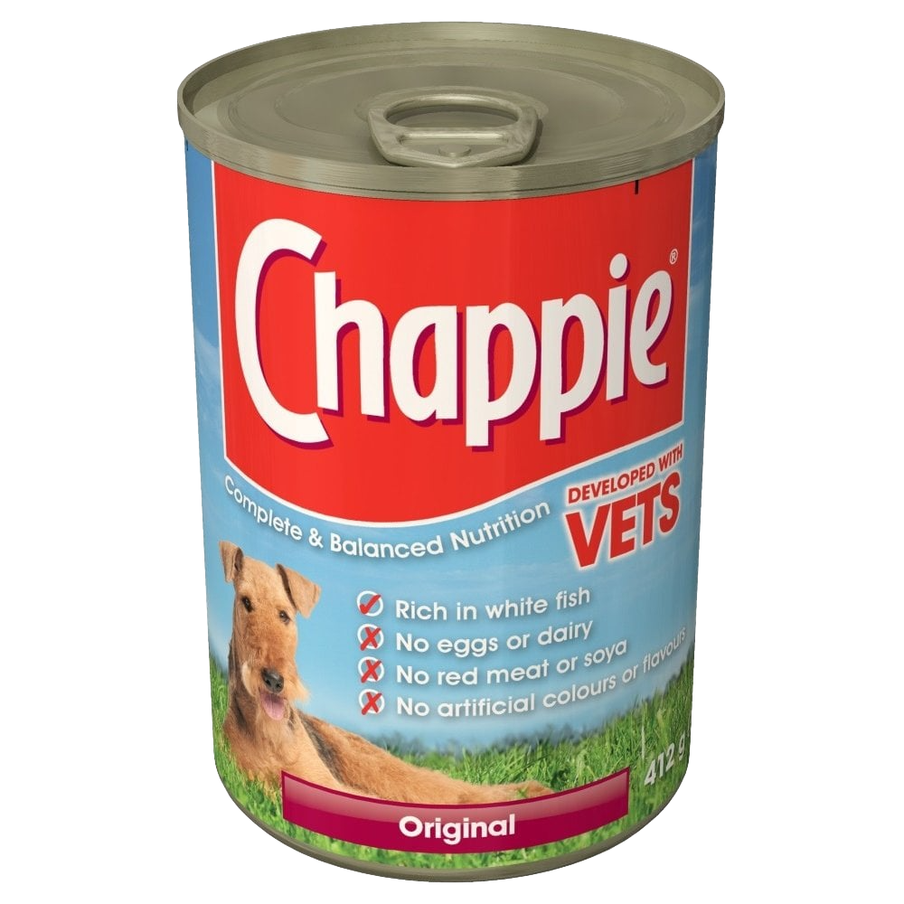 Chappie Original Wet Dog Food Tins 12 X 412g Hawthorn