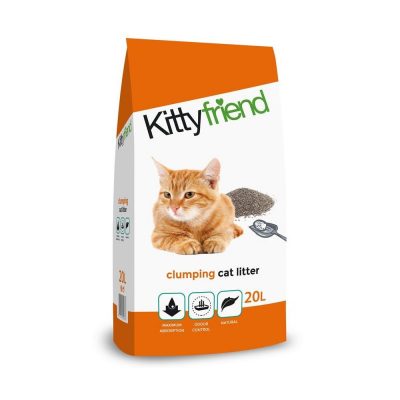 Kitty Friend Clumping Cat litter product shot