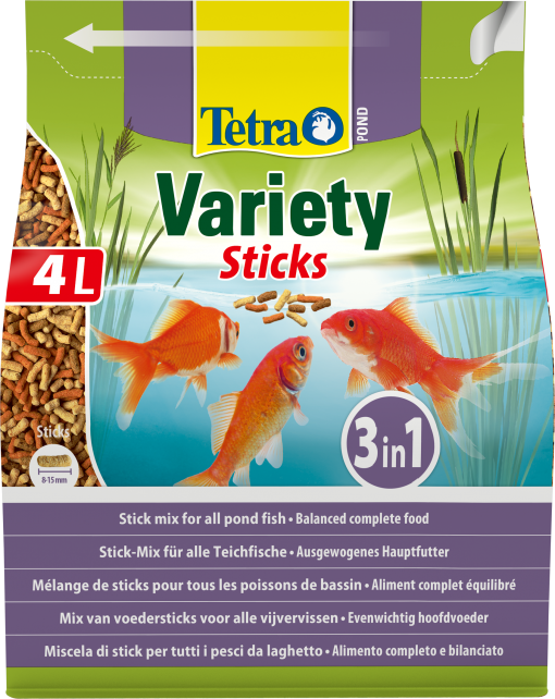 Tetra Pond Variety Sticks 4 Litres Product Image